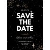 Animated Sparkle Save The Date Digital Invitation
