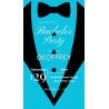 Tuxedo Animated Digital Bachelor Party Invitation